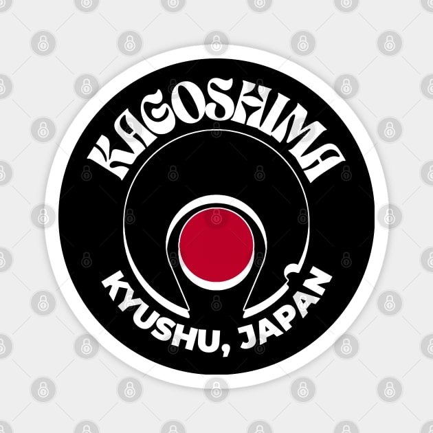 Kagoshima - Kyushu, Japan Magnet by Issho Ni